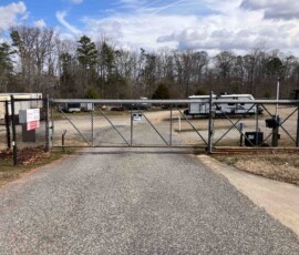 Vehicle storage entrance