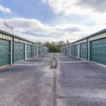 Wide Drive Aisles at Storage Sense in Huntsville AL on Homer Nance Road
