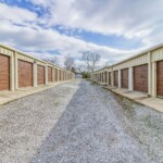 Wide Drive Aisles at Storage Sense in New Market AL on 2746 Winchester Road