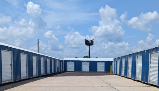 Drive-up storage units