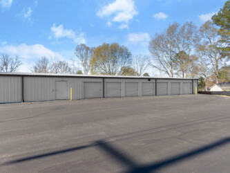 Drive-up storage units