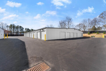 Drive-up storage units