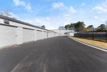 Drive-up storage units