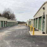 Drive-up storage units