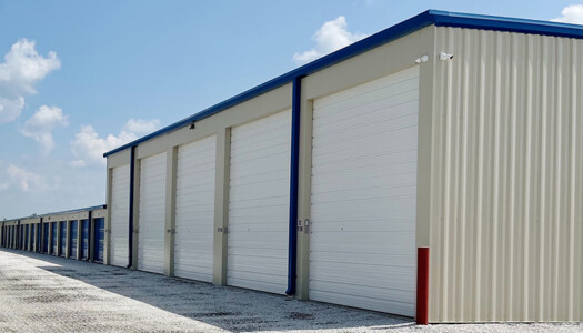 XXL drive-up storage units