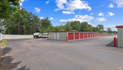 drive-up storage units and RV parking at Storage Sense in Flint MI