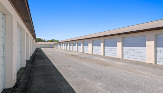 drive-up storage units at Storage Sense at 1444 Barkley Road in Statesville, NC
