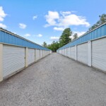 drive-up storage units at Storage Sense at 157 Garrett Way in Milledgeville GA