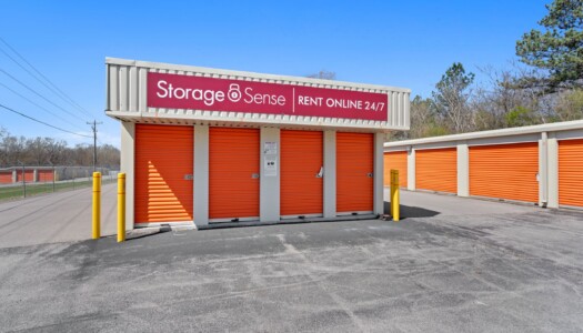 drive-up storage units at Storage Sense at 452 Buffalo Rd in Hohenwald, TN