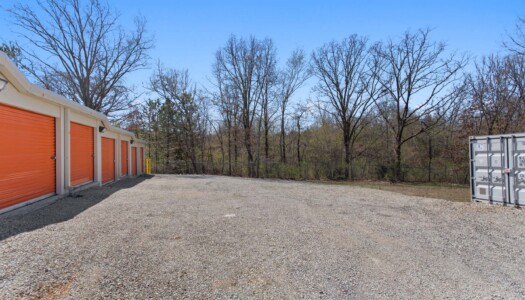 drive-up storage units at Storage Sense at 452 Buffalo Rd in Hohenwald, TN