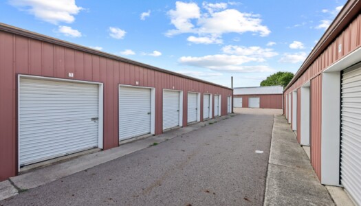 drive-up storage units at Storage Sense in Eaton Rapids MI