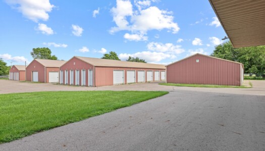 drive-up storage units at Storage Sense in Eaton Rapids MI