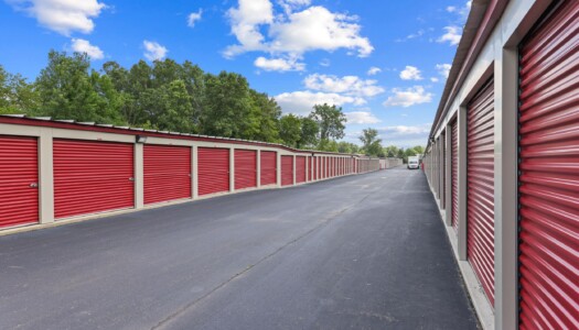 drive-up storage units at Storage Sense in Flint MI