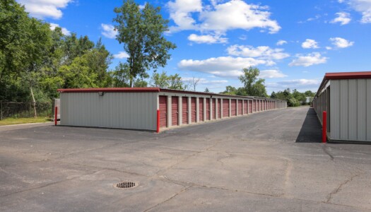 drive-up storage units at Storage Sense in Flint MI
