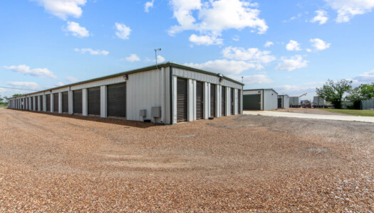 drive-up storage units at Storage Sense in Haslet, TX