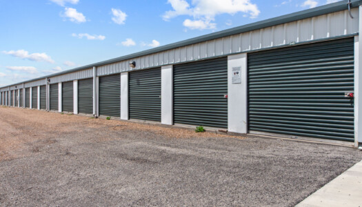 drive-up storage units at Storage Sense in Haslet, TX