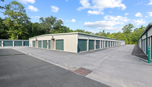 drive-up storage units at Storage Sense in Hinesville GA