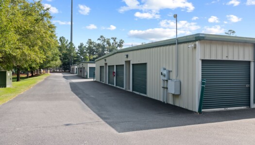 drive-up storage units at Storage Sense in Hinesville GA