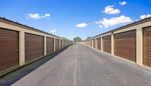 drive-up storage units at Storage Sense in Holly MI