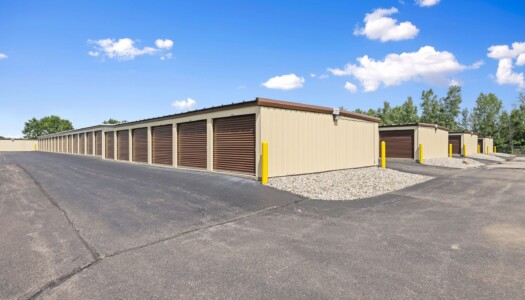 drive-up storage units at Storage Sense in Holly MI