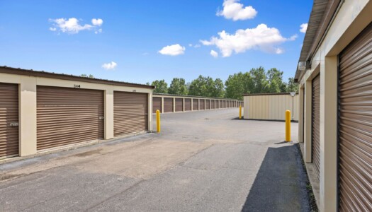 drive-up storage units at Storage Sense in Holly MI
