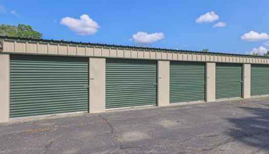 drive-up storage units at Storage Sense in Howell MI