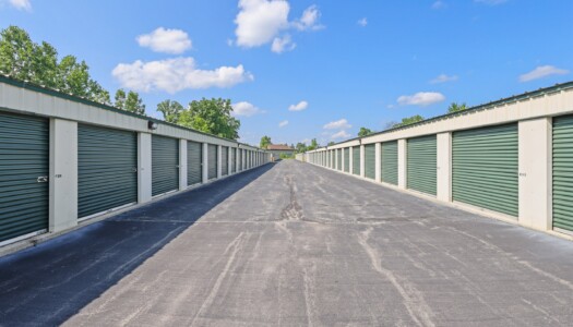 drive-up storage units at Storage Sense in Howell MI