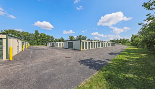 drive-up storage units at Storage Sense in Howell MI