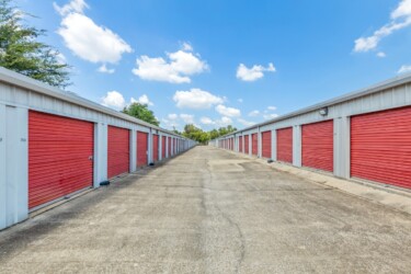 drive-up storage units at Storage Sense in Lake Charles, LA