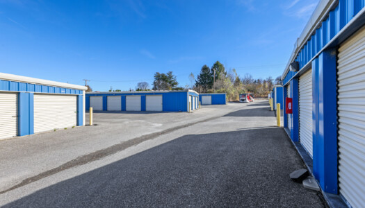 drive-up storage units at Storage Sense in New Freedom, PA