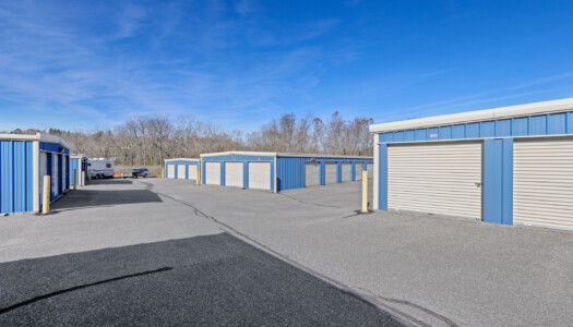 drive-up storage units at Storage Sense in New Freedom, PA