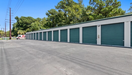 drive-up storage units at Storage Sense in Pawleys Island, SC