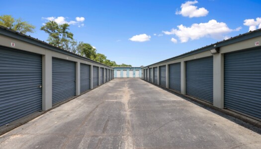 drive-up storage units at Storage Sense in Waterford Township MI