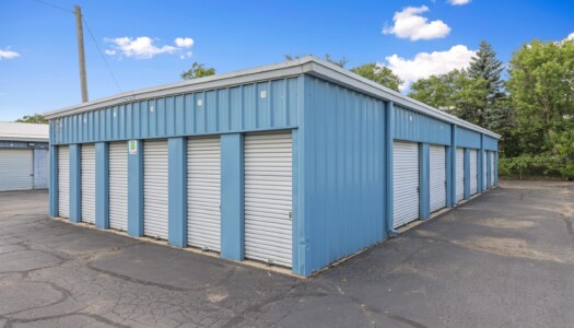 drive-up storage units at Storage Sense in Waterford Township MI