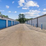 drive-up storage units at Storage Sense on Oak Grove Road in Hattiesburg, MS