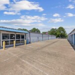 drive-up storage units at Storage Sense on Oak Grove Road in Hattiesburg, MS
