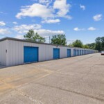 drive-up storage units at Storage Sense on Oak Grove Road in Hattiesburg, MS