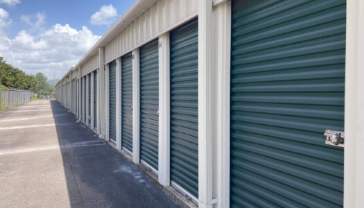 drive-up storage units at Storage Sense on Taylor Lane in Owens Cross Roads AL