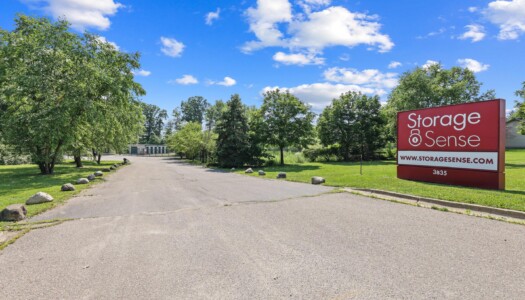 entrance to Storage Sense in Howell MI
