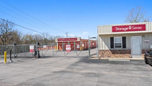 front entrance to Storage Sense at 452 Buffalo Rd in Hohenwald, TN