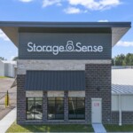 front of Storage Sense facility in Henderson, NC