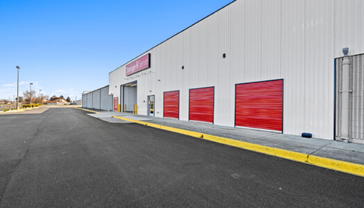 front of Storage Sense in Fairborn OH