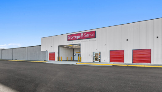 front of Storage Sense in Fairborn OH