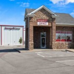 front of storage office at Storage Sense in La Vergne, TN