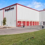 gated drive-up storage units at Storage Sense in La Vergne, TN