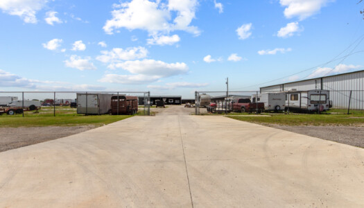 gated parking area at Storage Sense in Haslet, TX