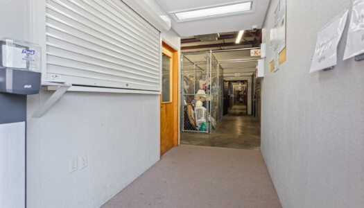indoor storage facility at Storage Sense in Clearwater, FL