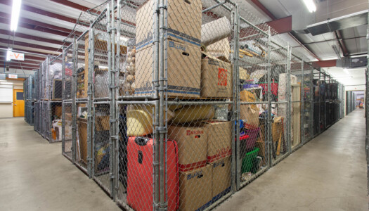 indoor storage units at Storage Sense in St. Petersburg, FL