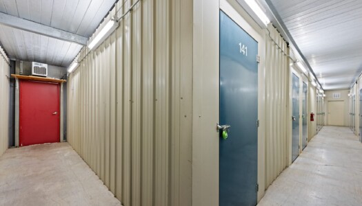 indoor storage units at Storage Sense on South Mebane Street in Burlington, NC