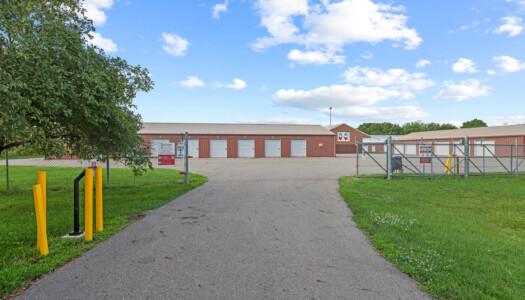 keypad access to front gate at Storage Sense in Eaton Rapids MI
